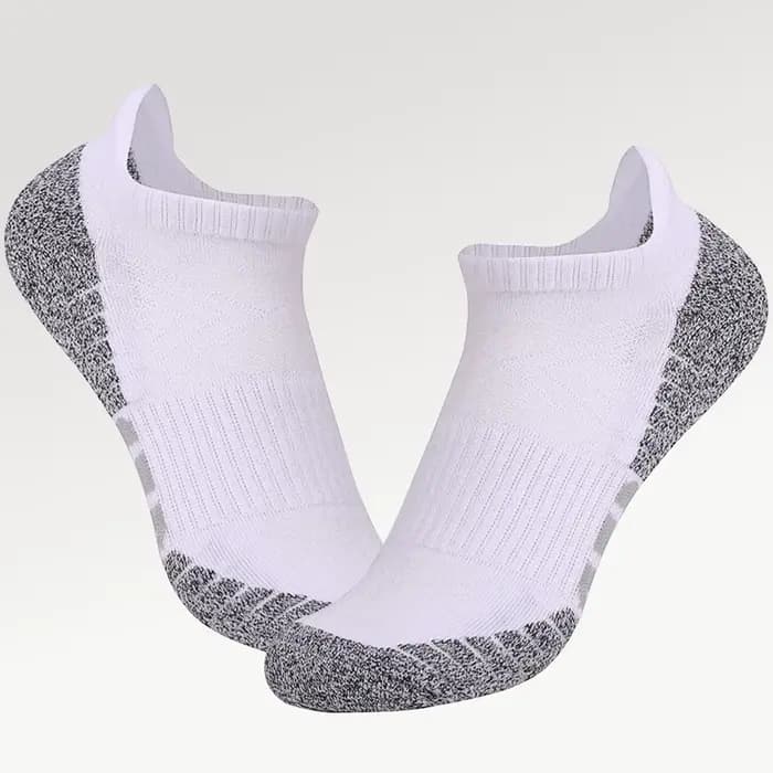 Chaussettes basses en coton pour hommes et femmes, chaussettes d'optique courtes, maille de sport re