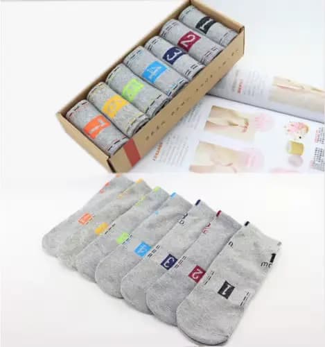 Chaussettes de sport respirantes en coton pour hommes, chaussettes confortables décontractées, haute