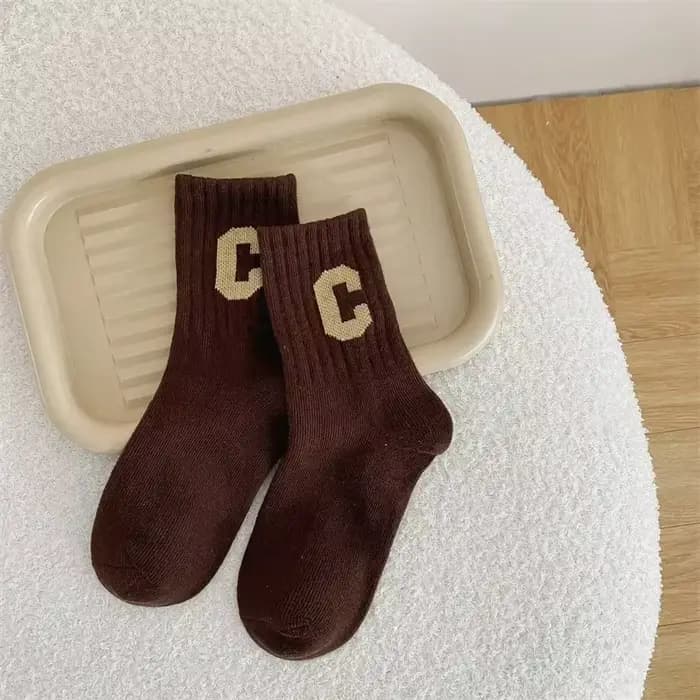Chaussettes de sport chaudes en coton pour enfants, chaussettes de mollet pour tout-petits, mode sim