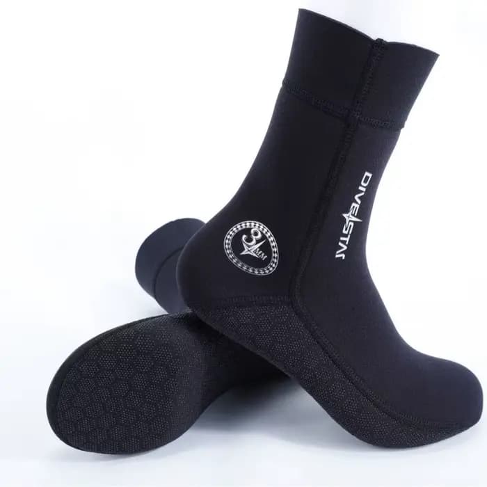Chaussette en néoprène 5mm bottes chaussettes de plongée matériau souple anti-dérapant natation kayak surf plage