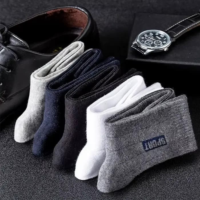 20 pièces = 10 paires de chaussettes pour hommes de haute qualité en coton respirant absorbant la sueur tube moyen chaussettes noires déodorant hommes d'affaires cadeau chaussette