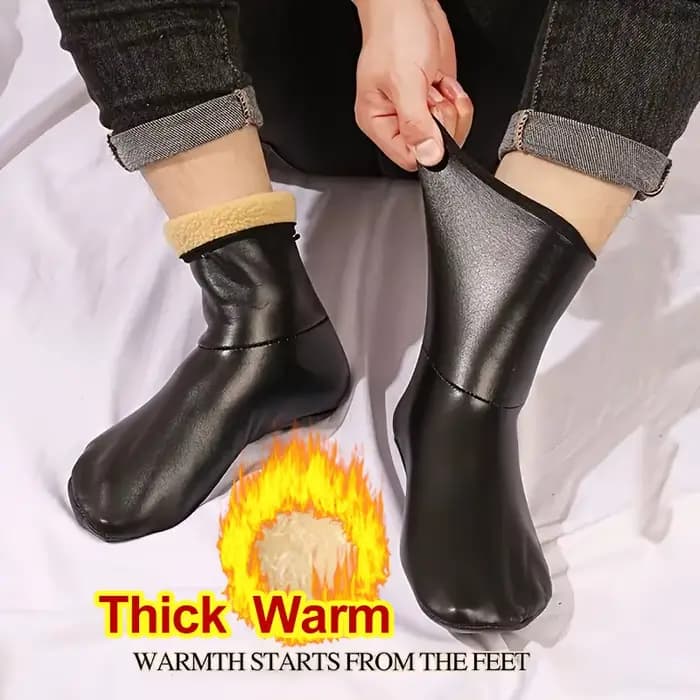 1 paire hommes femmes Sports de plein air chaud champ de neige chaussettes pour automne hiver épaissi coupe-vent