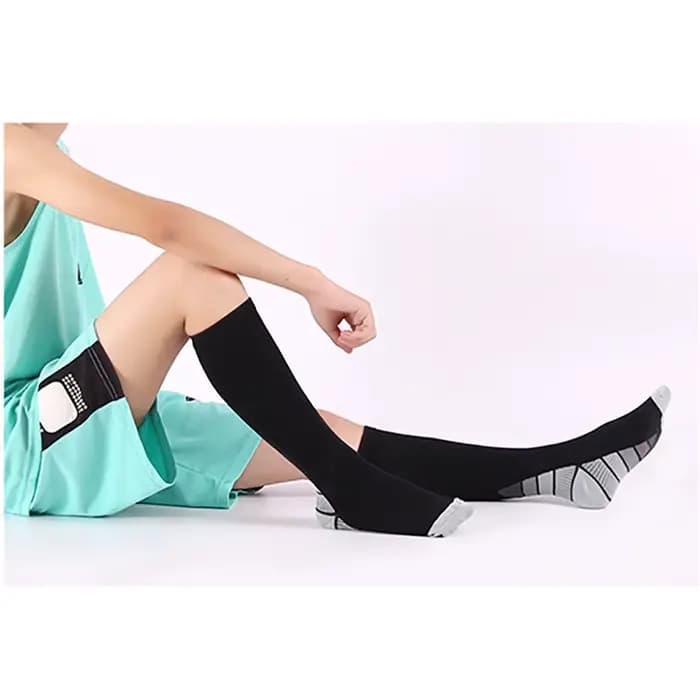1 paire de chaussettes de compression 20-30 mmHg - Hommes et femmes – Course