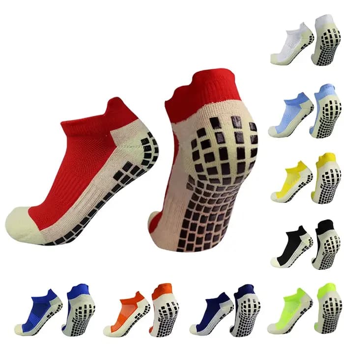 Nouvelles chaussettes de Football antidérapantes semelle en Silicone poignée de compétition professionnelle accessoires