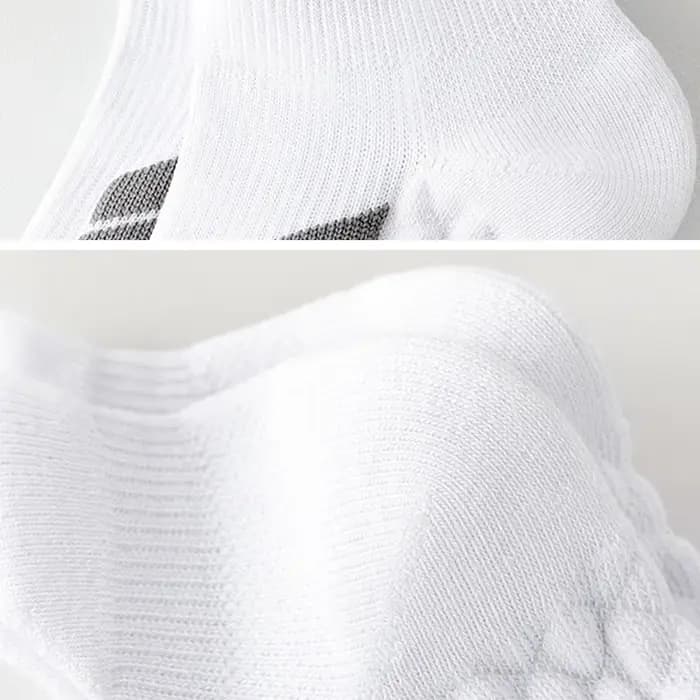 10 paires de chaussettes de sport noires à coupe basse pour hommes et femmes