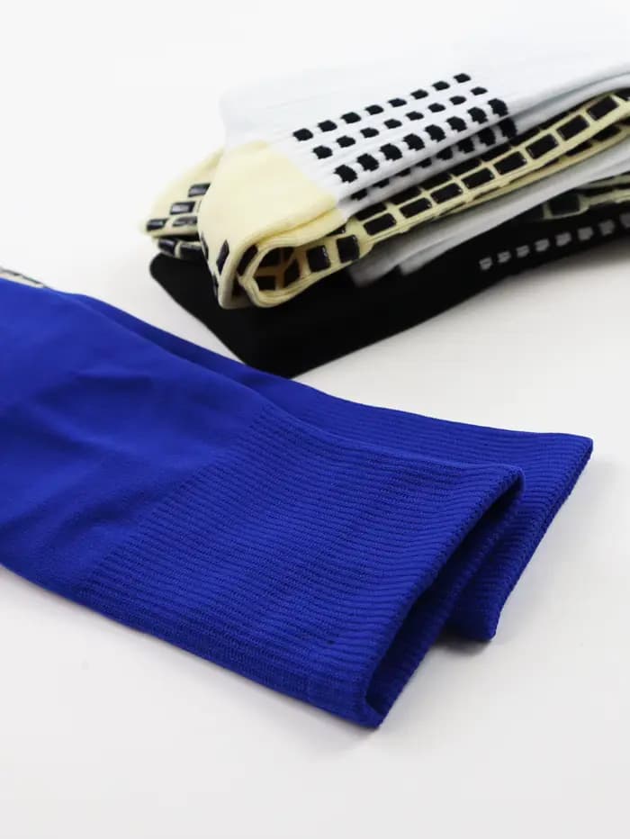 1 paire de chaussettes de football pour hommes avec poignée