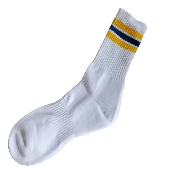 Chaussettes tube en coton absorbant la transpiration pour hommes