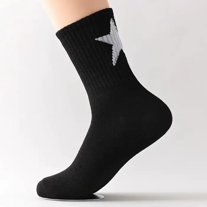 5 paires de chaussettes de sport pour hommes et femmes