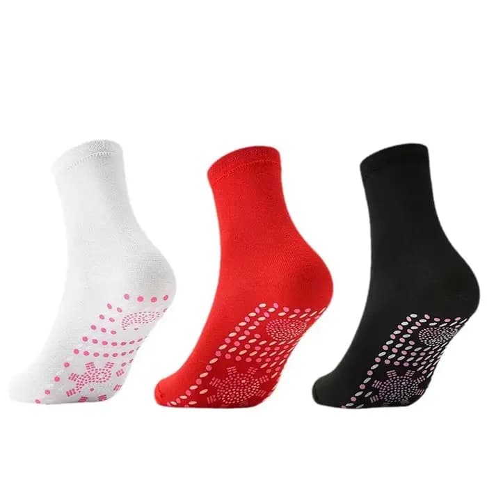 Tourmaline-Chaussettes auto-chauffantes