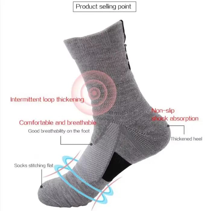 Super Elite hommes chaussettes de Sport équitation cyclisme basket-ball course Sport chaussette été randonnée Tennis Ski homme femmes vélo vélo Slip