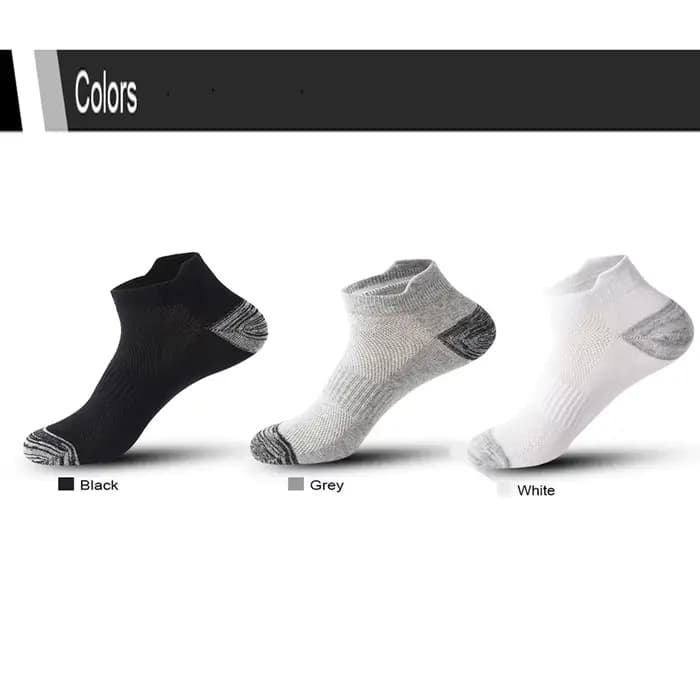 10 paires d'été de haute qualité hommes chaussettes Sport respirant protection cheville chaussettes courtes mâle Sport maille chaussette grande Size44-48