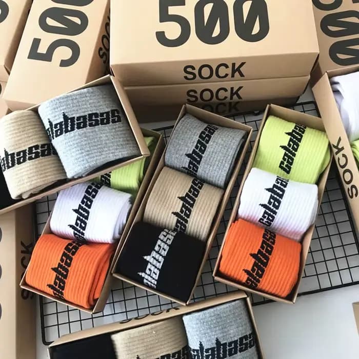 Chaussettes Hip Hop unisexes pour hommes et femmes