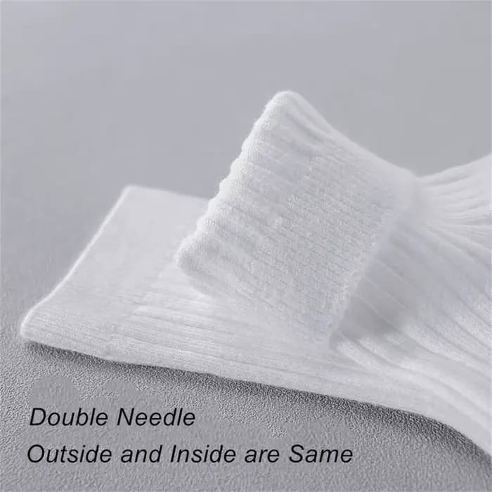 5 paires de chaussettes en pur coton pour femmes