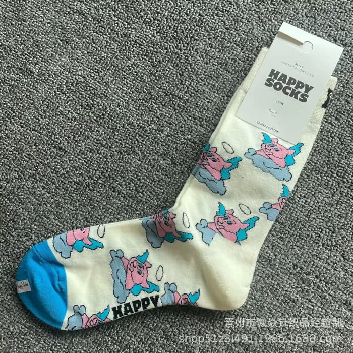 Chaussettes à motif amusant pour femmes, designs colorés, cadeau original et amusant