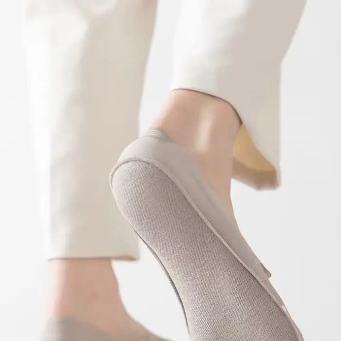 7 paires de chaussettes bateau en soie glacée pour hommes