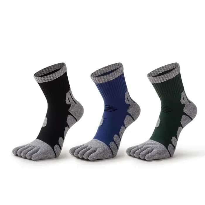 1 paire de chaussettes de Sport à orteils pour hommes