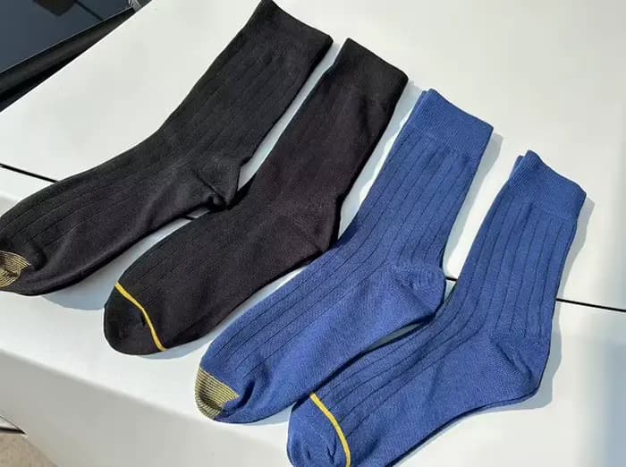 Chaussettes en coton pour hommes d'affaires