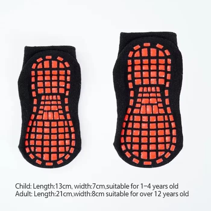 Chaussettes antidérapantes pour enfants et adultes