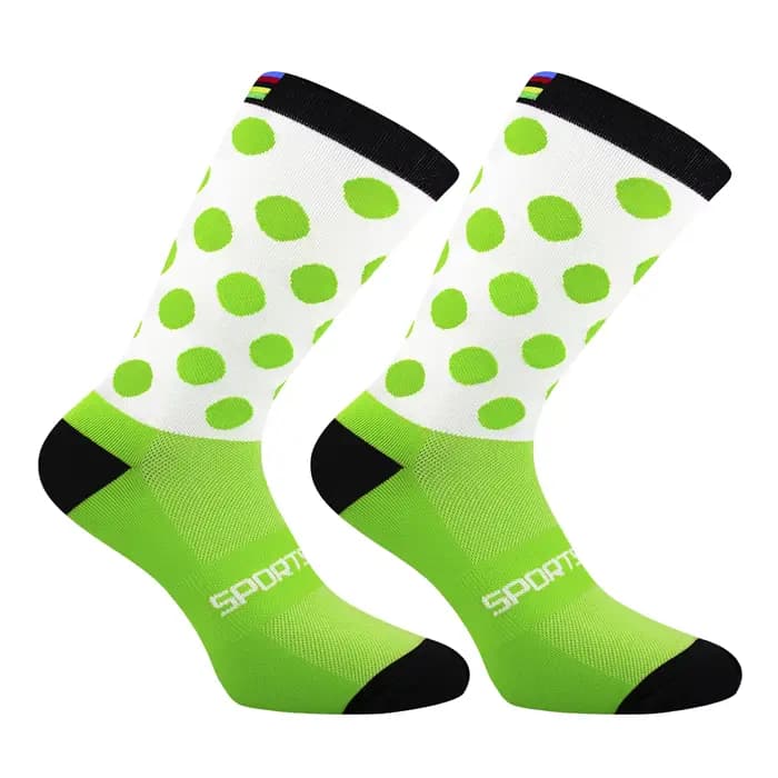 Chaussettes de cyclisme respirantes et évac80-l'humidité, vêtements professionnels, chaussettes de sport de vélo, chaussettes de fitness multifonctionnelles, chaussettes de course à pied