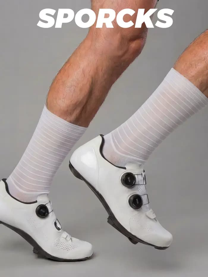 Chaussettes de cyclisme aérodynamiques Aero