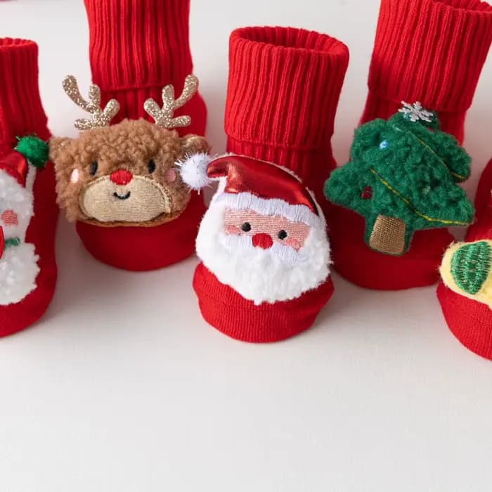 Chaussettes de noël pour bébé