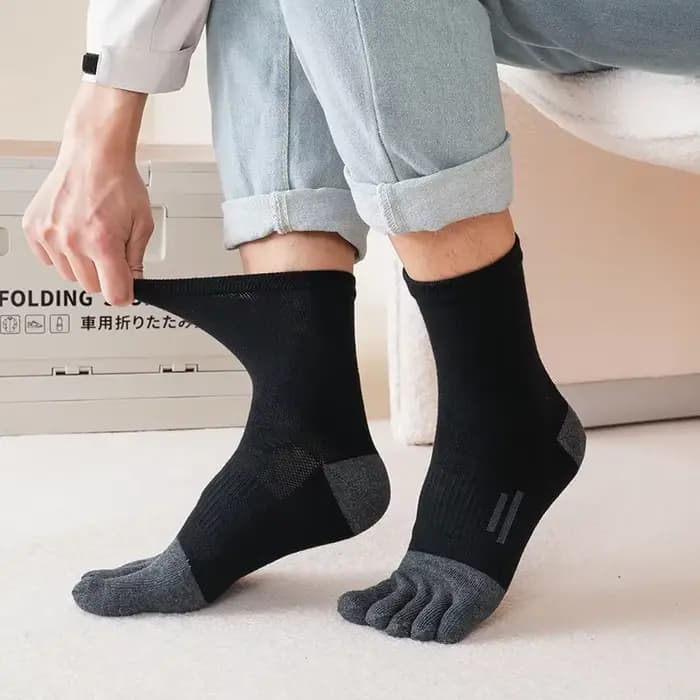 Chaussettes de Sport à cinq doigts pour hommes