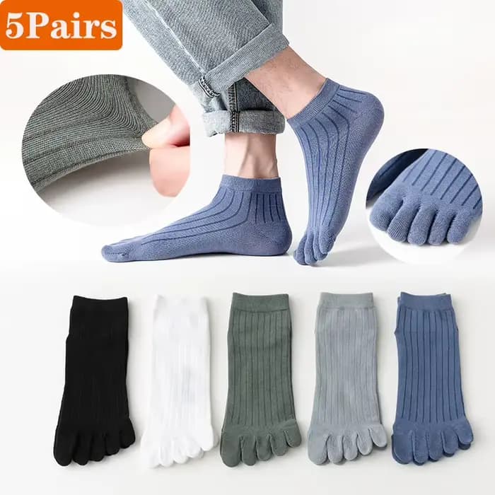 5 paires de chaussettes basses pour hommes