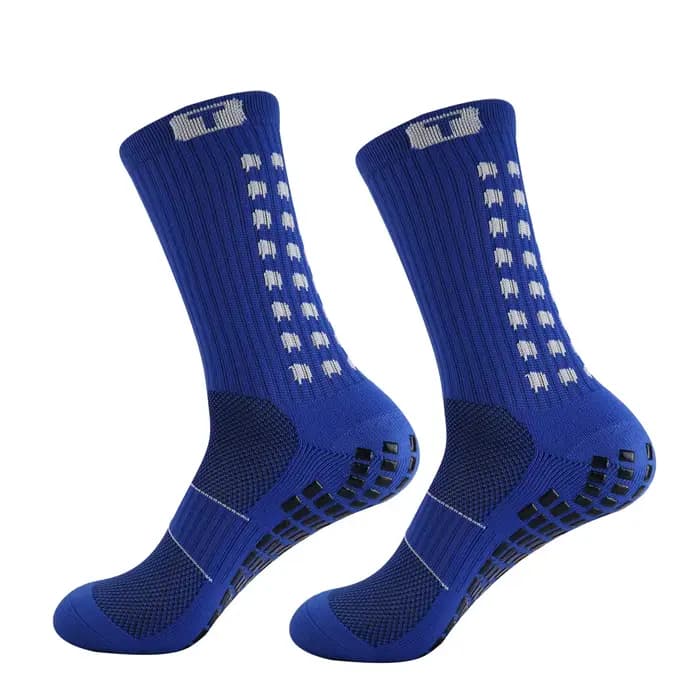 5 paires de chaussettes de football antidérapantes et absorbant les chocs