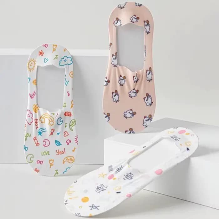 Chaussettes invisibles antidérapantes pour hommes