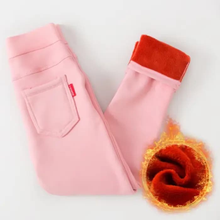 Legging pour Bébé Fille avec Sourire à l'Intérieur