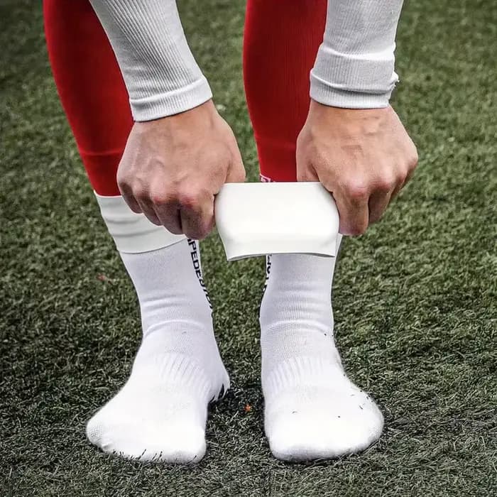 Manchons de chaussettes de football en silicone antidérapants
