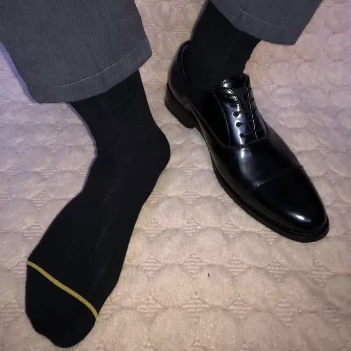 Chaussettes en coton pour hommes d'affaires