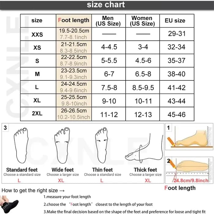Chaussette en néoprène 3mm bottes chaussettes de plongée matériau souple anti-dérapant natation kayak surf plage chaussettes d'eau femmes hommes chaussettes de combinaison