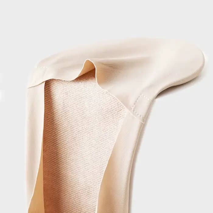 7 paires de chaussettes bateau en soie glacée pour hommes
