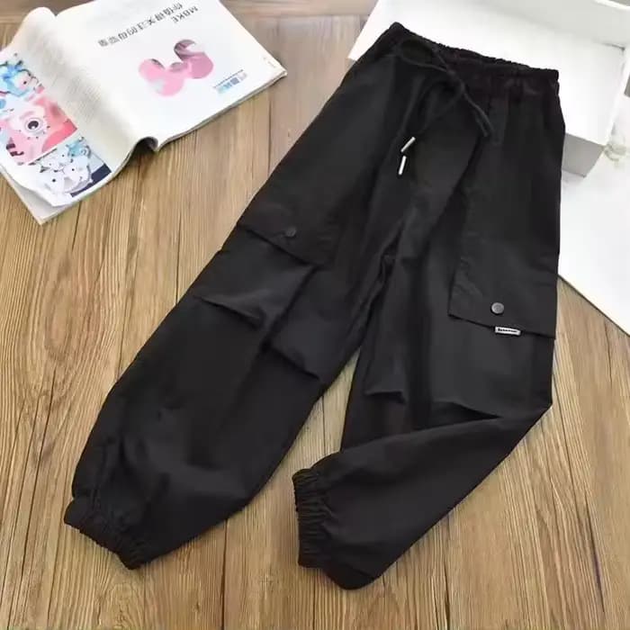 Collants Cargo pour filles, pantalons de jogging élastiques à la cheville, pantalons décontractés légers et respirants, tenue d'été tendance