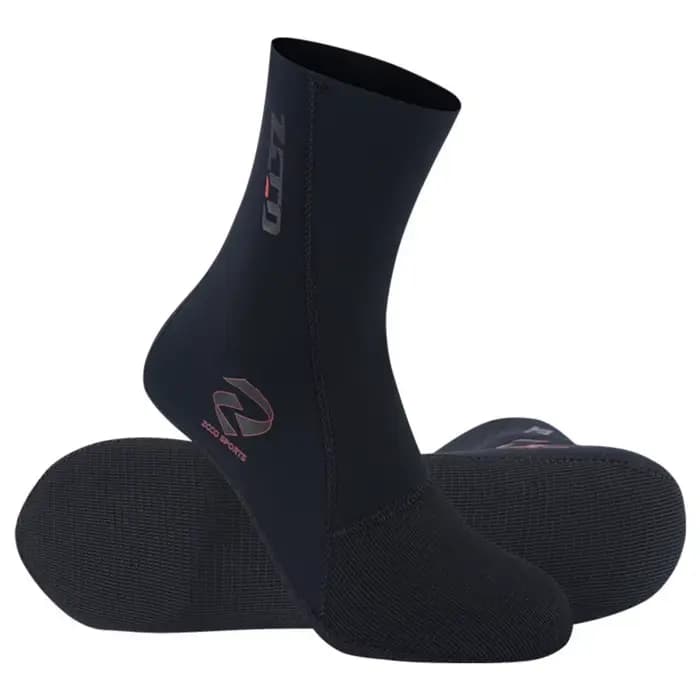 Chaussette en néoprène 3mm bottes chaussettes de plongée matériau souple anti-dérapant natation kayak surf plage chaussettes d'eau femmes hommes chaussettes de combinaison
