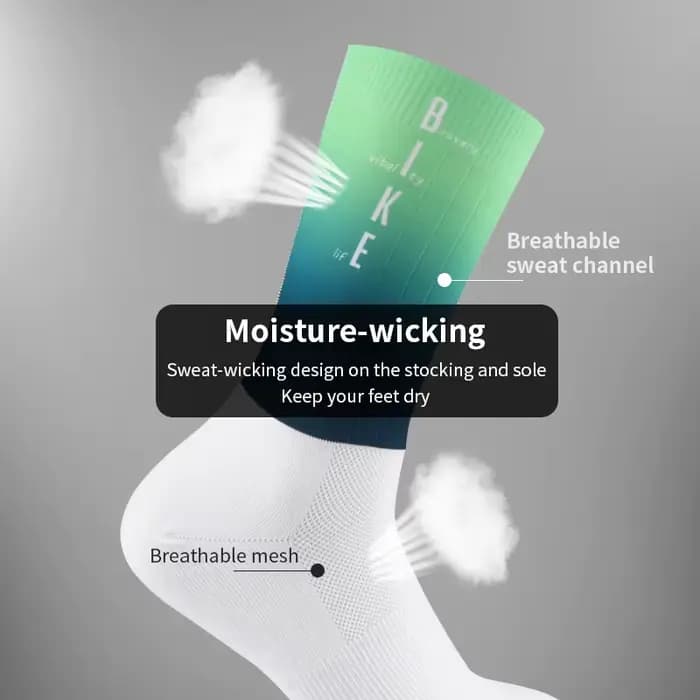 Mcycle-Chaussettes de sport coordonnantes sans couture
