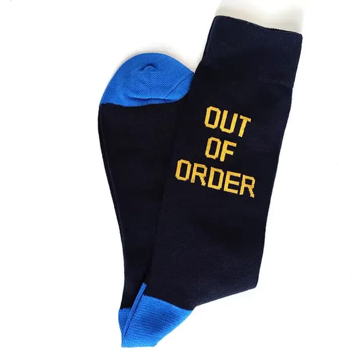 Nouveau 15 Style lettres chaussettes hommes nouveauté chaussettes drôles tendance rue chaussettes longues