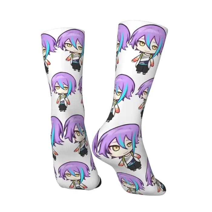 Projet Sekai Rui Kamishiro Anime jeu chaussettes Harajuku bas automne anti-dérapant unisexe hommes