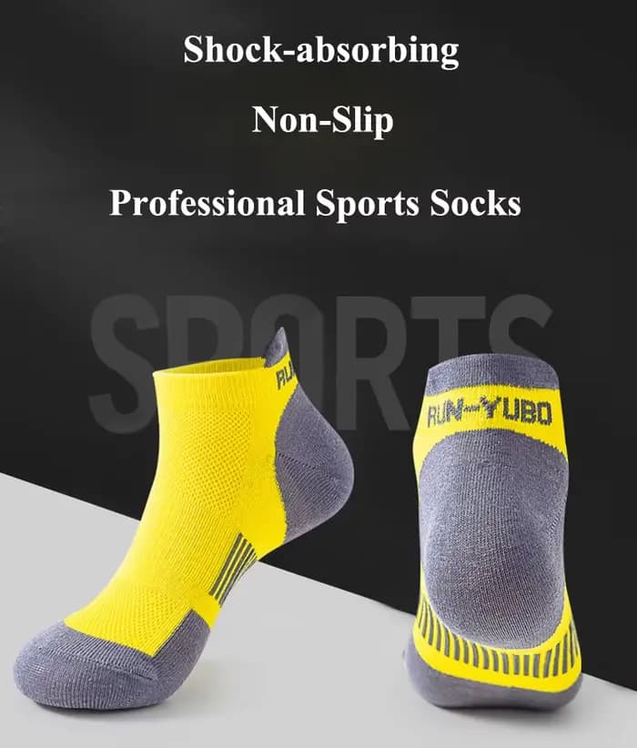 Chaussettes de sport d'été en coton fin pour hommes