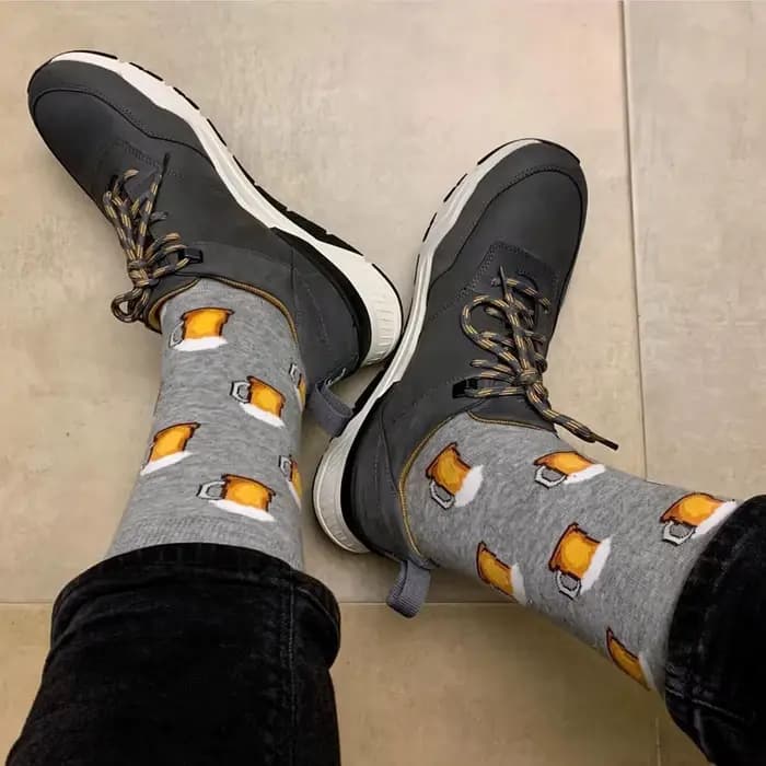 5 paires de chaussettes Tube moyen pour hommes