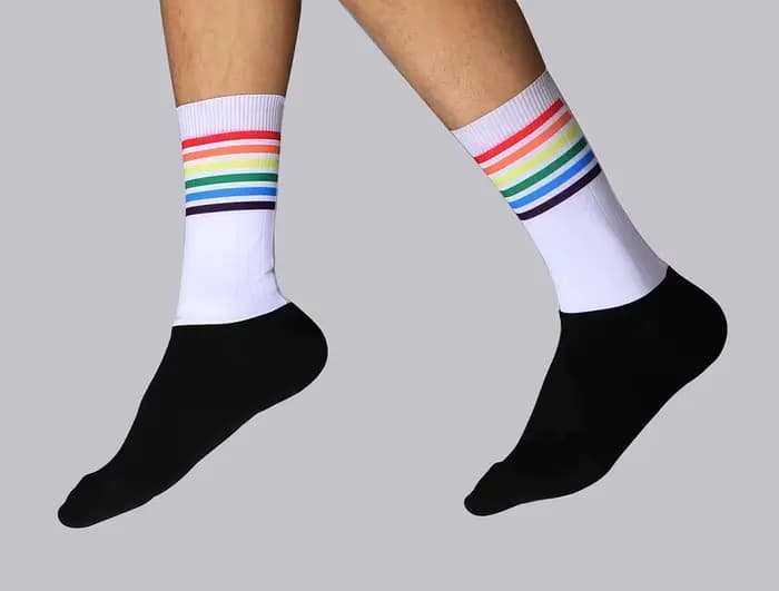 Chaussettes de sport coordonnantes pour hommes et femmes