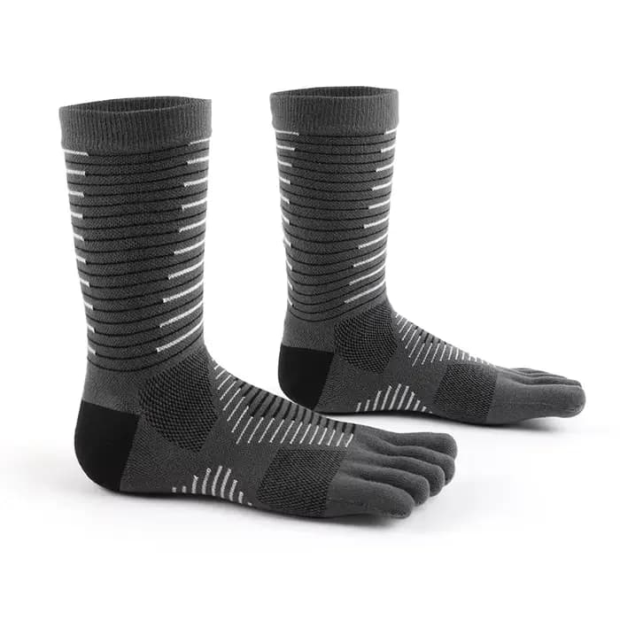 MEIKAN chaussettes de sport Coolmax à cinq doigts pour hommes