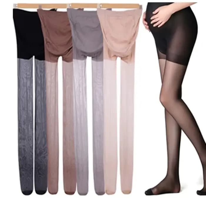 Collants de maternité collants de grossesse sur le ventre