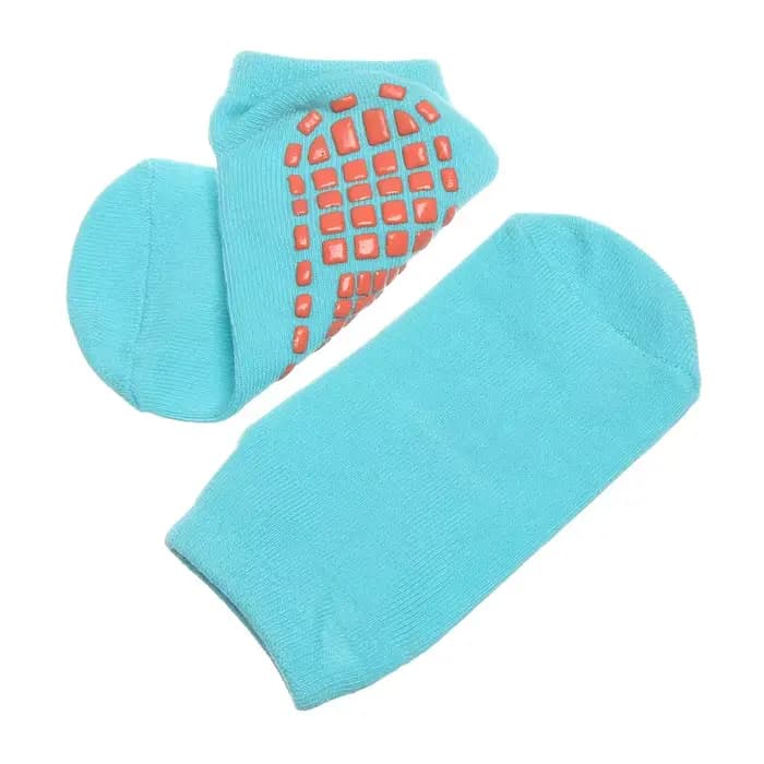 Chaussettes de sol respirantes en coton chaud pour trampoline
