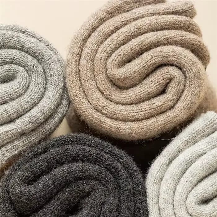 2 paires/chaussettes pour hommes laine Super épaisse chaussettes en laine mérinos de haute qualité affaires automne hiver chaussettes mi-jambes confortables grande taille hommes