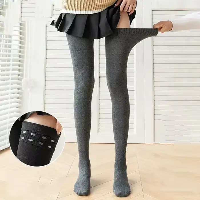 Chaussettes hautes étendues en Silicone pour femmes