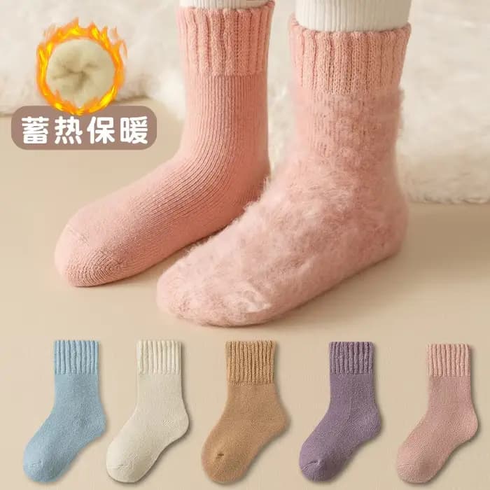 5 paires de chaussettes d'hiver pour bébé