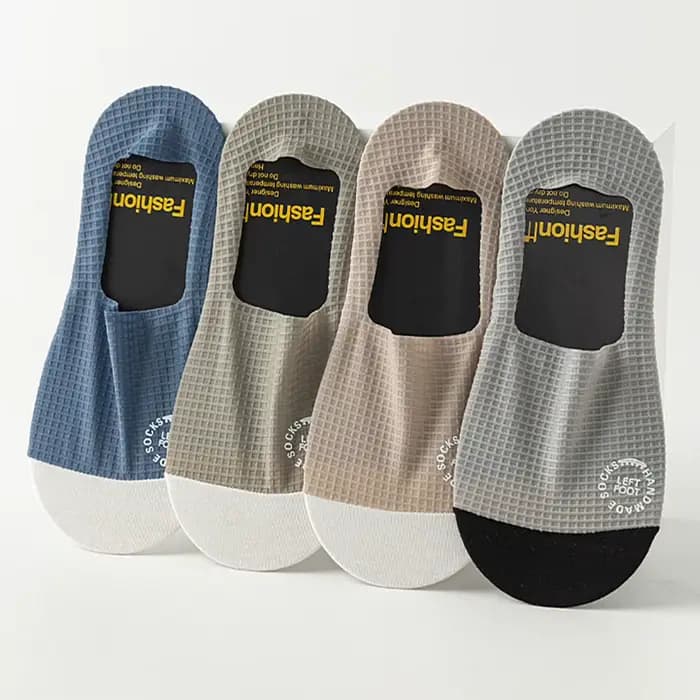 3 paires de chaussettes invisibles pour hommes