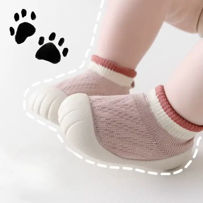 Chaussons-chaussettes antidérapants pour bébé